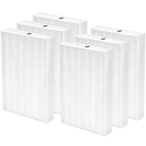 LINNIW Paquete de 6 filtros de repuesto True HEPA R para purificador de aire Honeywell HPA300, HPA200, HPA100, HPA090 Series, HRF-R1 HRF-R2 HRF-R3