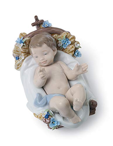 LLADRÓ Figura Niño Jesús. Figura Niño Jesus (Belén) de Porcelana.