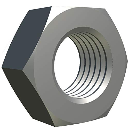 M8 Tuerca Hexagonal (Paquete De 50) Tuercas Hexagonales Con Acabado De Acero Aleado Cincado Para Perno Con Rosca Gruesa - Estándar Certificado DIN EN 24032 DIN934 (8mm x 13mm) M8 Tuerca Hexagonal (Paquete De 50) Tuercas Hexagonales Con Acabado De Acero Aleado Cincado Para Perno Con Rosca Gruesa - Estándar Certificado DIN EN 24032 DIN934 (8mm x 13mm)