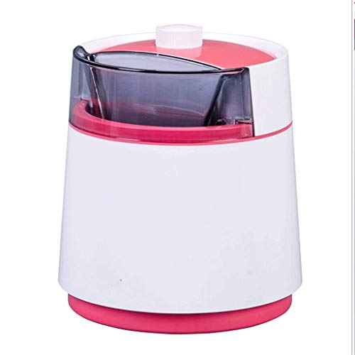 Máquina Hacer Helados, máquina automática Yogur Helado, Sorbete y Helados, función Temporizador Apagado automático Máquina postres Helados sin BPA