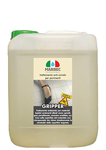 Marbec - GRIPPER 5LT | Tratamiento antideslizante para suelos