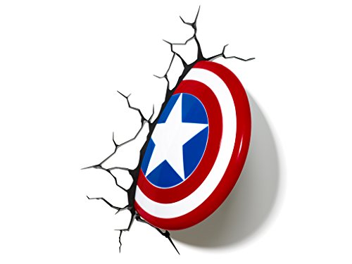 Marvel Avengers Captain America 3D Light