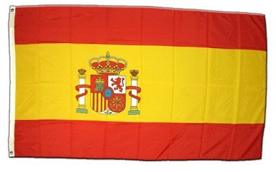 MM 16279 - Bandera de España, Resistente a la Intemperie, 250 x 150 x 1 cm, Multicolor