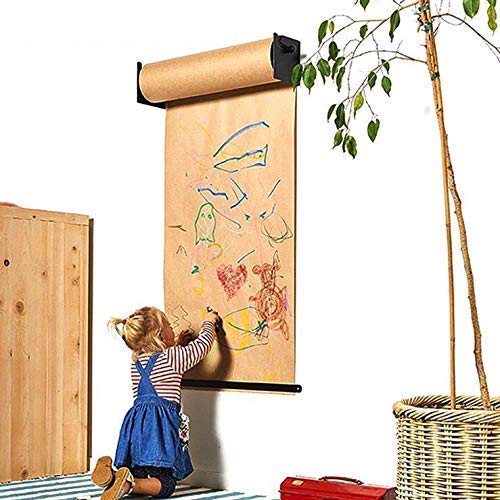 Montado En La Pared Kraft Rollo De Papel Titular/Dispensador con El Cortador Bar- Largo De 50 Metros 100 Metros Y Papel Kraft Rollo Select (27.16 Pulgadas De Ancho) Montado En La Pared Kraft Rollo De Papel Titular/Dispensador con El Cortador Bar- Largo De 50 Metros 100 Metros Y Papel Kraft Rollo Select (27.16 Pulgadas De Ancho)