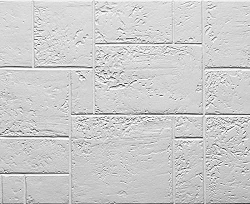 Muroform - Panel de imitación de piedra reconstruida de Castle Rock de poliestireno, medidas 150 x 50 cm, grosor 2 cm