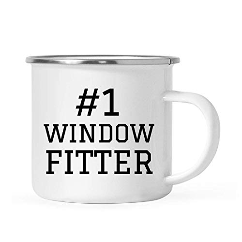 N\A Taza de café de Acero Inoxidable para fogata, Regalo de Agradecimiento, 1 montador de Ventana, 1 Paquete, Ideas de Regalo de cumpleaños para él, Ella, Incluye Caja de Regalo