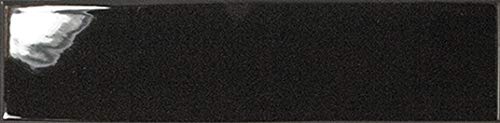 Nais - Baldosas cerámicas para paredes de interior - Colección Dunas - Color Black Gloss (6x24,6 cm) - Caja de 1 m2 (68 piezas)
