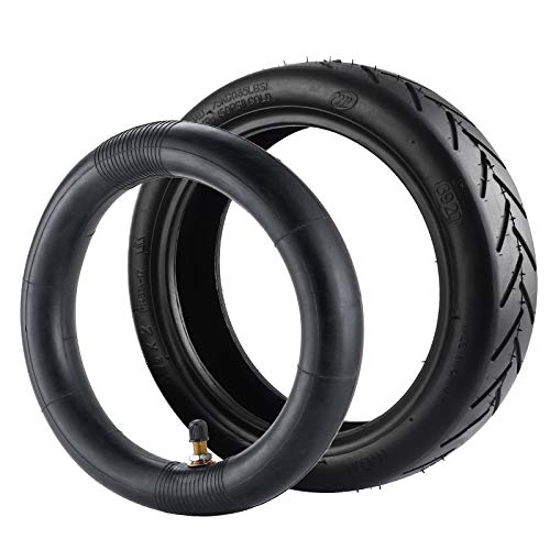 Neumáticos de tubos exteriores interiores de doble espesor de 8,5 pulgadas Neumático de repuesto de neumático de goma para scooter eléctrico Compatible con Xiaomi M365