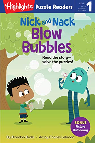 Nick and Nack Blow Bubbles (Highlights Puzzle Readers) (English Edition)