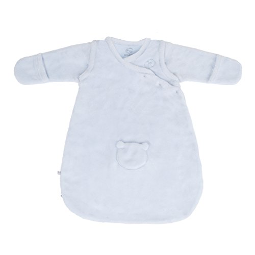 Noukie es Veloudoux de color azul bebé Diseño de capullos de bolsa de dormir y funda de 50 cm 2,2 - de la mezcla de cama de matrimonio de y la colección las cerillas de forma segura