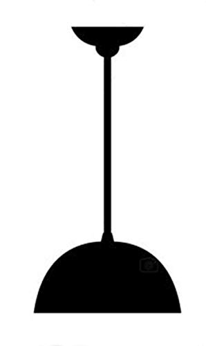 Onli Felce - Lámpara de mesa E14, color marfil, 30 x 60 cm, metal
