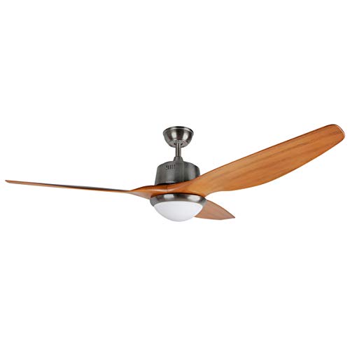 Orbegozo 17231 Ventilador de techo con luz LED, 160 cm de diámetro, 3 velocidades de ventilación, temporizador de 1, 2, 4 y 8 horas, 85 W de potencia, No aplica Orbegozo 17231 Ventilador de techo con luz LED, 160 cm de diámetro, 3 velocidades de ventilación, temporizador de 1, 2, 4 y 8 horas, 85 W de potencia, No aplica