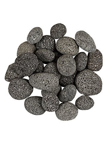 Pflanzwerk® Macetero Piedras Decorativas Grava Decorativa Magma Lava Rocks Antracita 5KG *Resistente a Las heladas* *Protección UV * *Productos de Calidad*