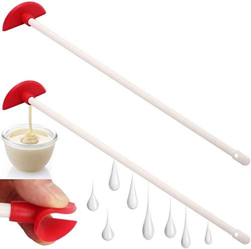 Raspador de botellas de silicona - Ayudante de última gota reutilizable, Espátula de última gota de silicona, Ayudante de cocina flexible, Herramientas de limpieza de mango largo de 14 "(2 piezas) Raspador de botellas de silicona - Ayudante de última gota reutilizable, Espátula de última gota de silicona, Ayudante de cocina flexible, Herramientas de limpieza de mango largo de 14 "(2 piezas)