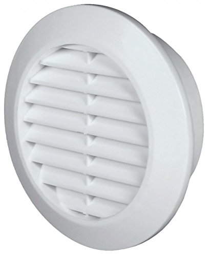 Rejilla de ventilación (plástico, 70 mm), color blanco