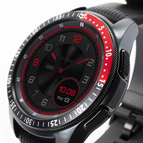 Ringke Bezel Styling para Galaxy Watch 42mm / Gear Sport, Bisel Anillo Cubrir Anti-rasguños Proteccion - [Aluminio] GW-42-10