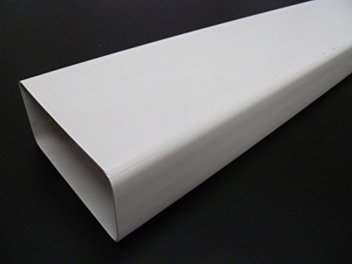 Saneaplast - TUBO RECTANGULAR PVC BLANCO 147X70X1,5 - 420511