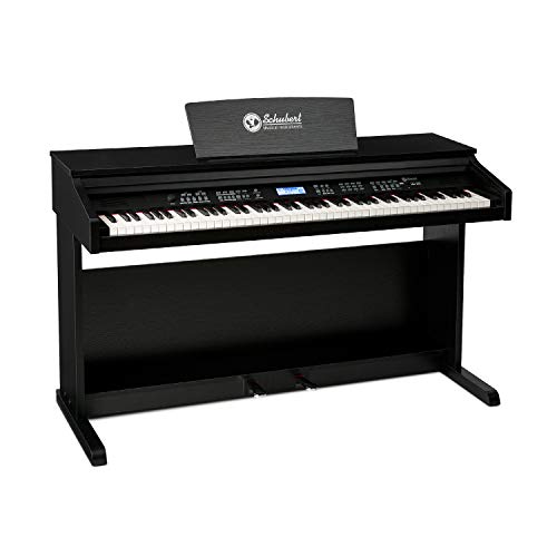 Schubert Subi 88 MK II - Piano Digital , Teclado eléctrico de 88 Teclas , Midi , USB , 360 Sonidos , 160 ritmos , 80 Canciones Demo , Pantalla LCD , Compatible con Sistemas Hi-Fi PA , Negro Schubert Subi 88 MK II - Piano Digital , Teclado eléctrico de 88 Teclas , Midi , USB , 360 Sonidos , 160 ritmos , 80 Canciones Demo , Pantalla LCD , Compatible con Sistemas Hi-Fi PA , Negro