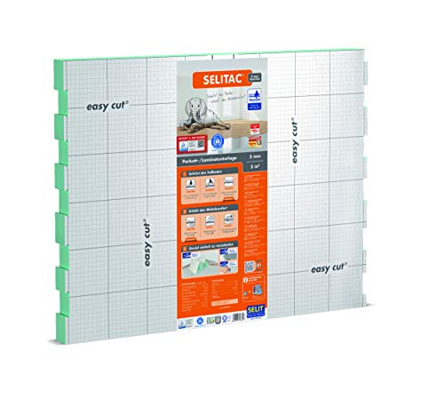 SELITAC 5 mm AquaStop - Base para suelos de parquet/laminados (5 m²)