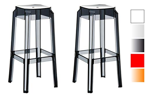 Set 2 Taburetes Fox Con Estructura De Polipropileno I 2 Taburetes Modernos Con Reposapiés I 2 Taburetes Con 160 kg Cap. De Carga I Color:, Color:negro Set 2 Taburetes Fox Con Estructura De Polipropileno I 2 Taburetes Modernos Con Reposapiés I 2 Taburetes Con 160 kg Cap. De Carga I Color:, Color:negro
