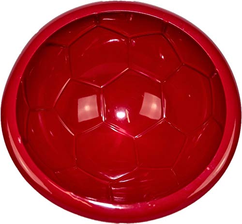 Siliwelt Molde de silicona para tartas (20,9 x 9 cm), diseño de balón de fútbol Siliwelt Molde de silicona para tartas (20,9 x 9 cm), diseño de balón de fútbol