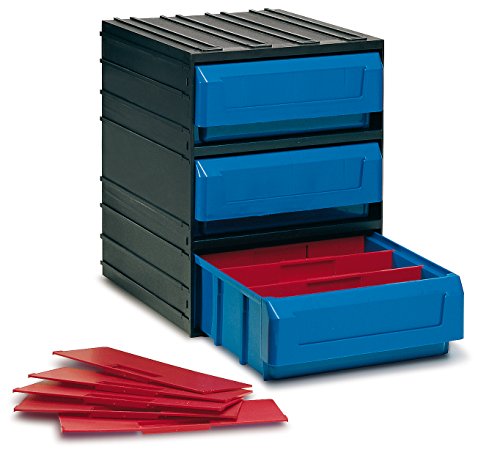 Tayg 350009 Contenedor cajón 300/3, negro-azul