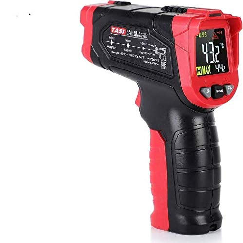 Termómetro infrarrojo TA601B Termómetro láser digital sin contacto Gama de pistola infrarroja LCD retroiluminada para temperatura interna del horno de leña de cocina(TA601B -50-680 ℃) Termómetro infrarrojo TA601B Termómetro láser digital sin contacto Gama de pistola infrarroja LCD retroiluminada para temperatura interna del horno de leña de cocina(TA601B -50-680 ℃)