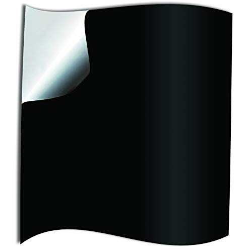 Tile Style Decals 50 adhesivos para azulejos de baño y cocina, para azulejos de 15 x 15 cm, color negro