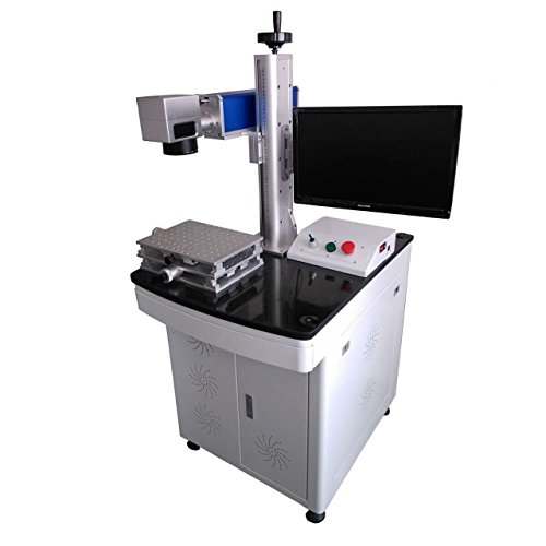 TUONAI Máquina de marcado láser de fibra de 20 W 110 x 110 mm Área de metal de acero grabado 110 V/220 V FDA/CE