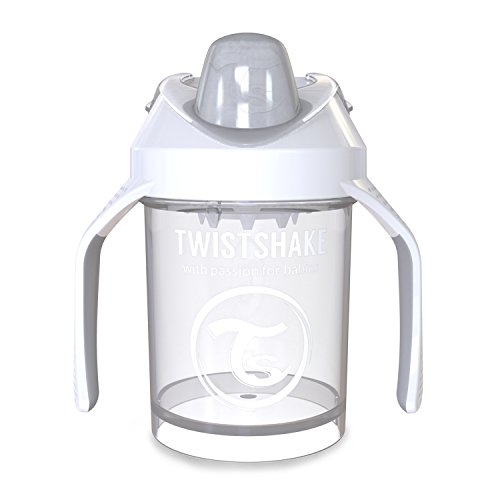 Twistshake 78053 - Vaso con boquilla, color blanco
