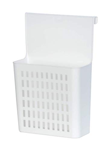 Wenko 54789100 - Cesta de almacenaje, polipropileno, 24 x 35, 5 x 12 cm, color blanco