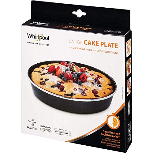 Whirlpool – WPro AVM285 Plato Crisp de borde alto • Diámetro 28 cm – Altura 5,5 cm Whirlpool – WPro AVM285 Plato Crisp de borde alto • Diámetro 28 cm – Altura 5,5 cm