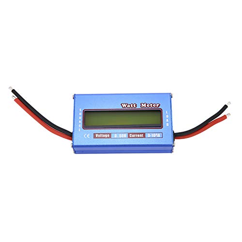 1Pc/Lot RC Digital Wattmeter, 60V 100A Professional RC Watt Meter, Watt Checker Tester