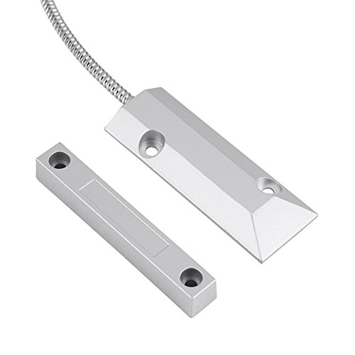 AAHY Interruptor Detector de Sensor con Cable de Contacto magnético de Ventana de Puerta para Seguridad de Alarma de Garaje en casa Nuevo AAHY Interruptor Detector de Sensor con Cable de Contacto magnético de Ventana de Puerta para Seguridad de Alarma de Garaje en casa Nuevo