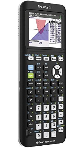 Acco TI-84 Plus CE-T - Texas Instruments Calculadora Gráfica, Cargador Incluido