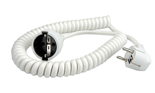 Bachmann 672.280 - Cable eléctrico (500/2000 mm), color blanco