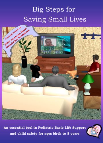 Big Steps for Saving Small Lives- An infant and child cpr and safety dvd video for parents covering ages birth to eight years. Protect your baby.