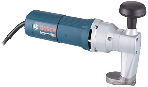 Bosch Professional GSC 2,8 - Cizalla eléctrica (500 W, 2400 cpm, corte en acero 2,8 mm, en caja), negro, azul
