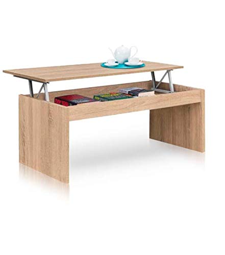 CAMBIA TUS MUEBLES Mesa Centro Premier elevable - Roble Cambrian CAMBIA TUS MUEBLES Mesa Centro Premier elevable - Roble Cambrian