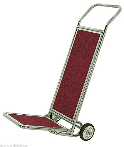 Carro para Maleta de Cromo con diseño de camión genérico en la Parte Delantera de la casa de Chrom para oncierge en la Parte Delantera del Hotel, Concierge Se l Cart Truck, Color: al Azar Carro para Maleta de Cromo con diseño de camión genérico en la Parte Delantera de la casa de Chrom para oncierge en la Parte Delantera del Hotel, Concierge Se l Cart Truck, Color: al Azar
