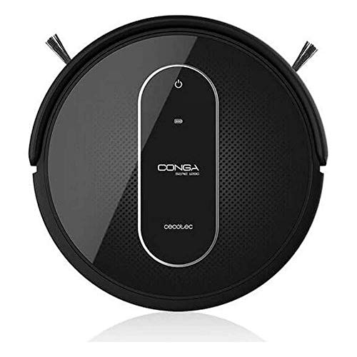 Cecotec Conga Serie 1290 Robot Aspirador 4 En 1, Navegación Inteligente Y Ordenada Itech Gyro, 7 Modos De Limpieza Con Muro Magnético, 3 Niveles De Fregado, Gran Potencia De Succión, Plástico, Negro Cecotec Conga Serie 1290 Robot Aspirador 4 En 1, Navegación Inteligente Y Ordenada Itech Gyro, 7 Modos De Limpieza Con Muro Magnético, 3 Niveles De Fregado, Gran Potencia De Succión, Plástico, Negro
