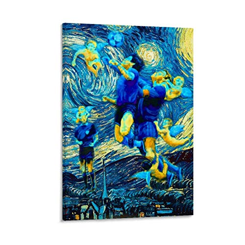 Cuadro artístico para sala de estar, dormitorio, decoración de pared del rey de fútbol, Diego Armando Maradona, póster de arte dibujo, mano de Dios, niños y niños, obras de arte 40 x 60 cm
