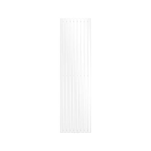 ECD Germany Radiador toallero para baño - 480 x 1800 mm - Blanco - Plano - Diseño vertical - Toallero de agua - Radiador de diseño - Calentador de baño - Calefaccion de pared - No eléctrico ECD Germany Radiador toallero para baño - 480 x 1800 mm - Blanco - Plano - Diseño vertical - Toallero de agua - Radiador de diseño - Calentador de baño - Calefaccion de pared - No eléctrico