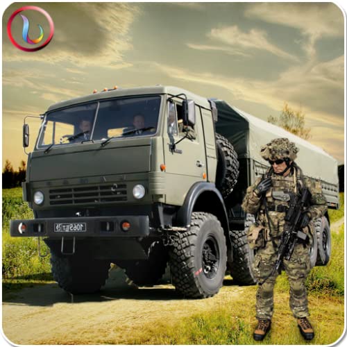 Ejército Carga Entrega Camión