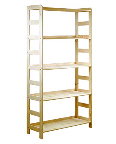 Estantería de madera de pino maciza, estantería modular R-10, 8 variantes (166 x 83 x 33 cm) Estantería de madera de pino maciza, estantería modular R-10, 8 variantes (166 x 83 x 33 cm)