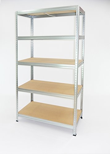 Estantería Metálica Futtal de 180x90x45 con 5 Pisos Muy Fuerte (Galvanizado) Estantería Metálica Futtal de 180x90x45 con 5 Pisos Muy Fuerte (Galvanizado)