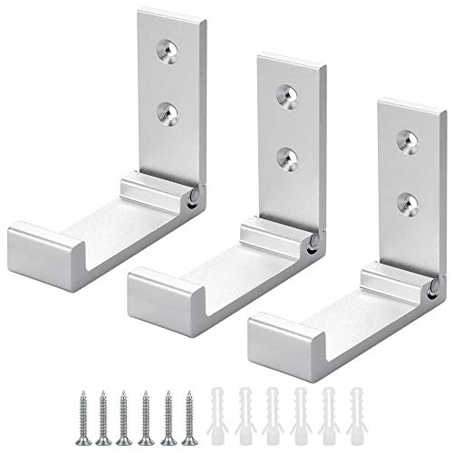 FAVENGO 3 Pcs Ganchos para Percheros Ganchos para Ropa Plata Ganchos Ganchos de Pared para Colgar Ganchos Metalicos Colgadores Moda con 6 Tornillos para Colgar Abrigo, Sombrero, Bolsa, Auriculares FAVENGO 3 Pcs Ganchos para Percheros Ganchos para Ropa Plata Ganchos Ganchos de Pared para Colgar Ganchos Metalicos Colgadores Moda con 6 Tornillos para Colgar Abrigo, Sombrero, Bolsa, Auriculares