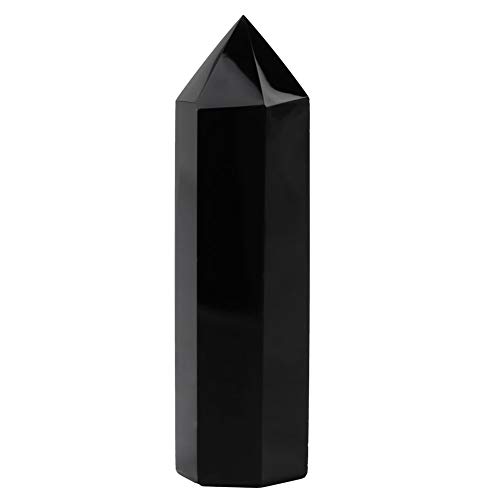 Fdit Piedra de Cristal de Color Natural Hex Columna de Cristal de un Solo Punto Puntos de Cristal tallados a Mano Pilares de Varita de Cuarzo para Chakra Reiki Energía curativa Trabajo Fdit Piedra de Cristal de Color Natural Hex Columna de Cristal de un Solo Punto Puntos de Cristal tallados a Mano Pilares de Varita de Cuarzo para Chakra Reiki Energía curativa Trabajo