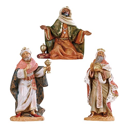 Figuras de pesebre: rey magos a pie surtidos, 12 cm, Fontanini, 1 unidad