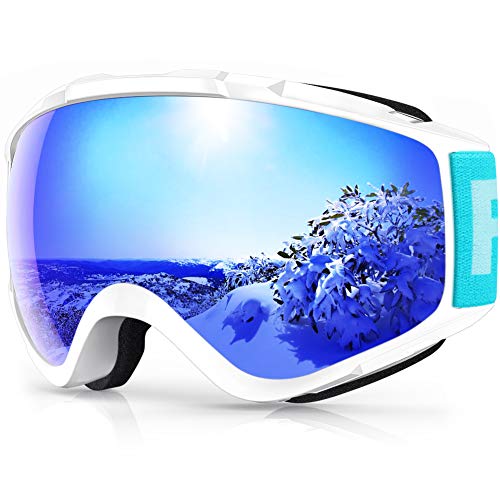 findway Gafas de Esquí,Máscara Gafas Esqui Snowboard Nieve Espejo para Hombre Mujer Adultos Juventud Jóvenes, Anti Niebla Gafas de Esquiar OTG,Protección UV Azul Esférica Lentes findway Gafas de Esquí,Máscara Gafas Esqui Snowboard Nieve Espejo para Hombre Mujer Adultos Juventud Jóvenes, Anti Niebla Gafas de Esquiar OTG,Protección UV Azul Esférica Lentes
